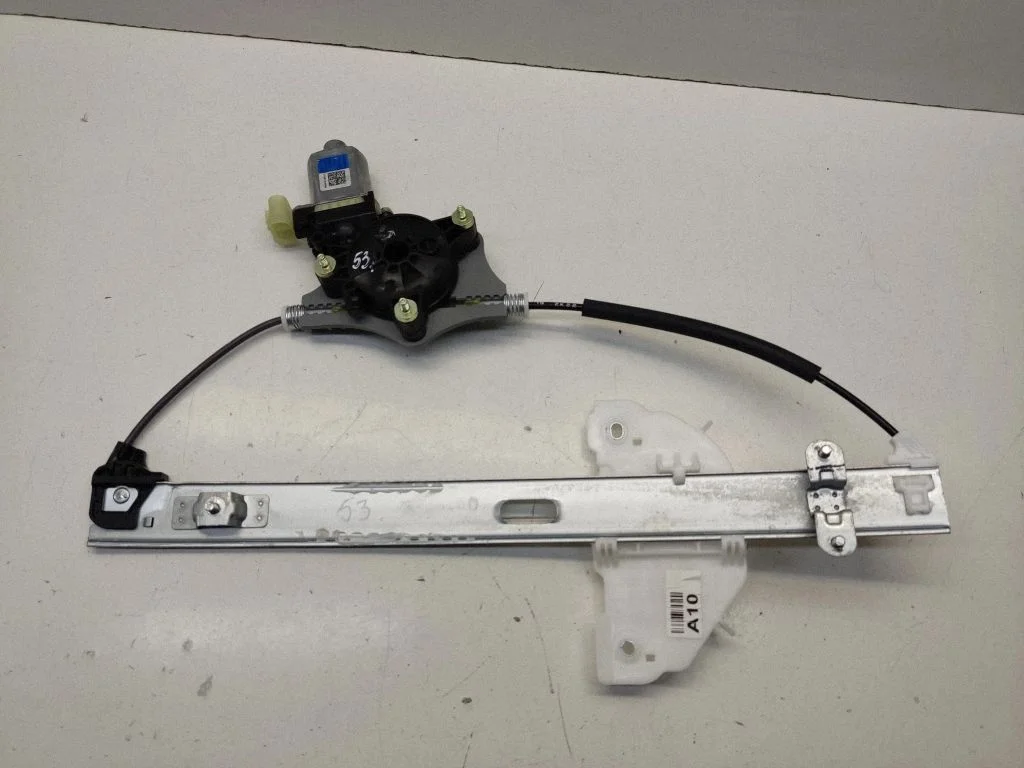 Rear door window regulator with motor 83450H8000