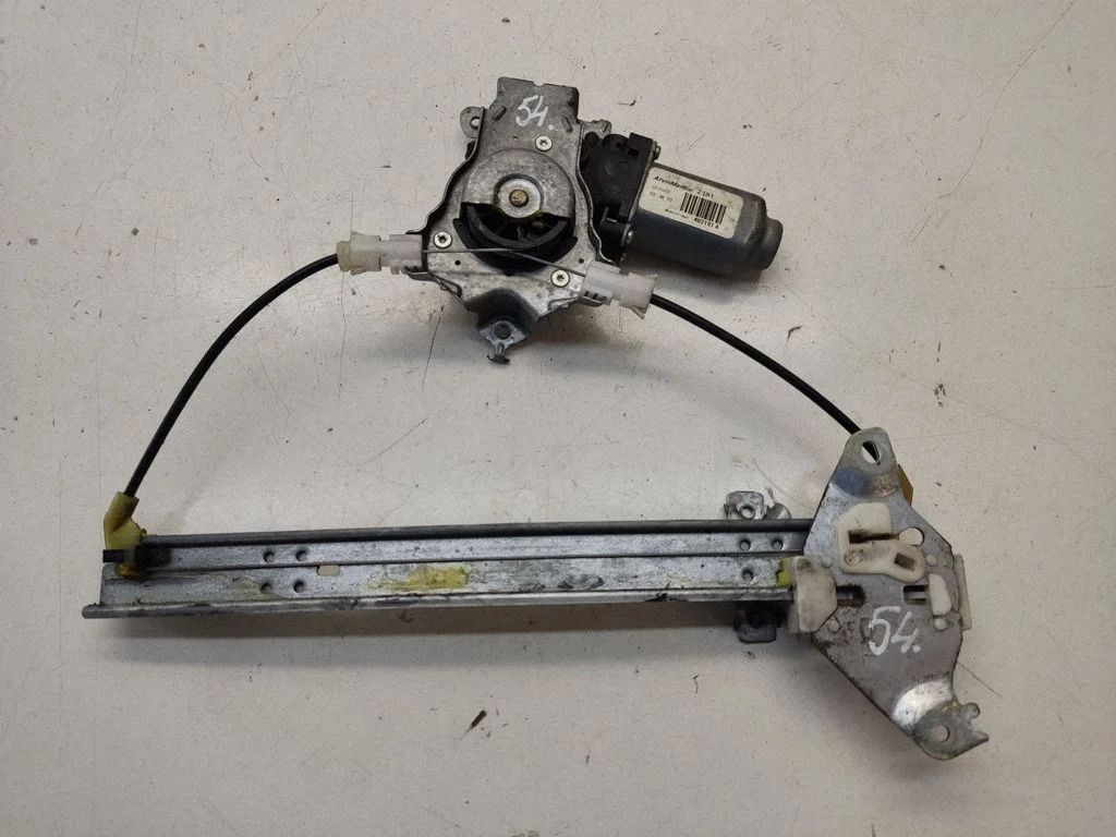 Rear door window regulator with motor 402191A