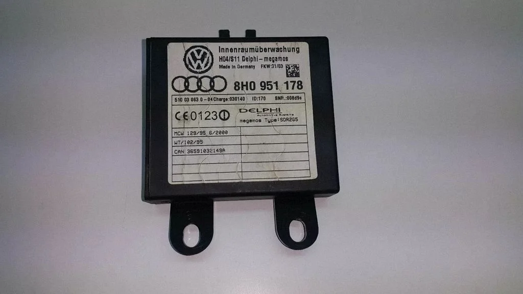 Alarm control unit/module – Audi A4 S4 B6 8E 8H (2001-2005)