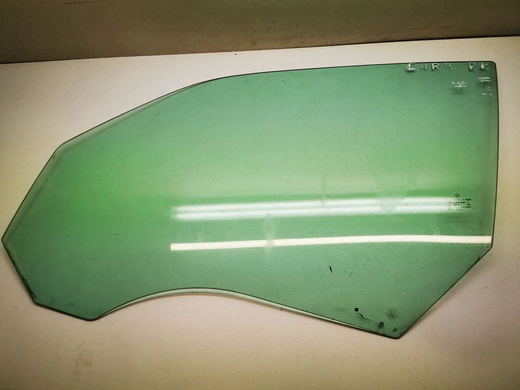 Front door window glass four-door 43R000263