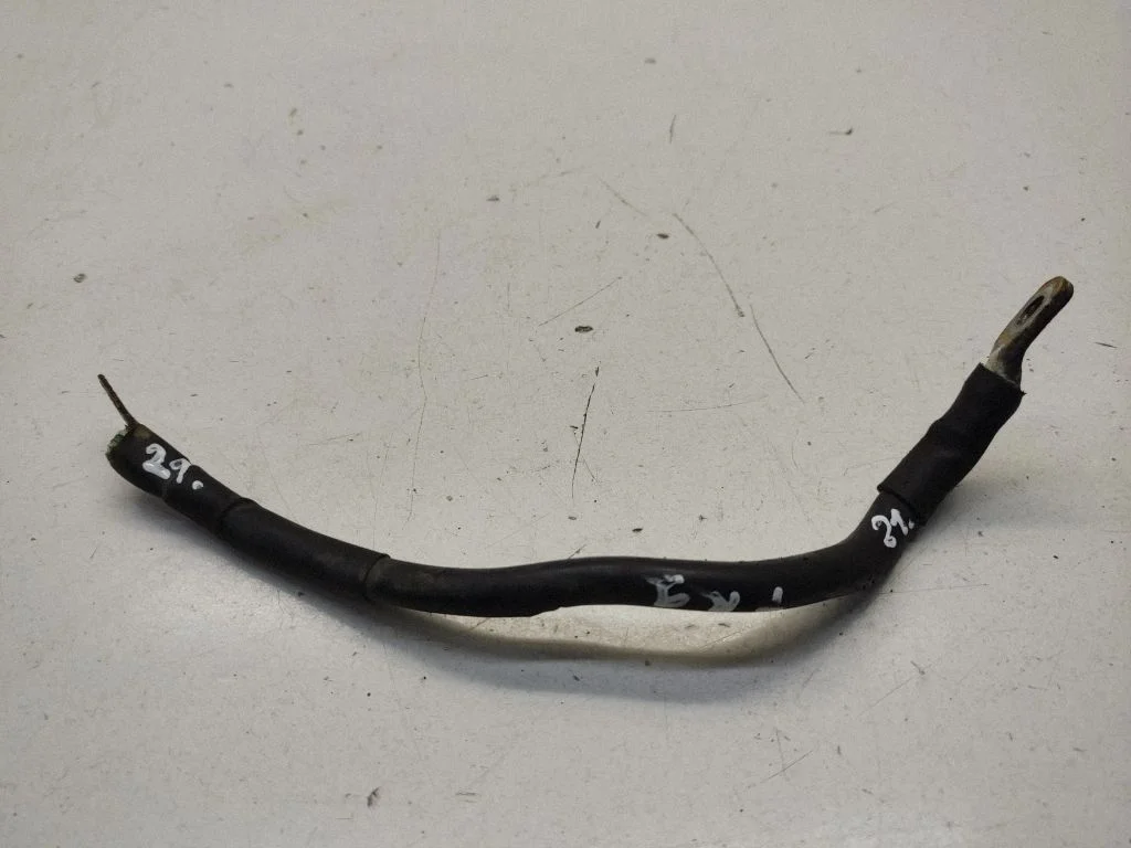 Negative earth cable (battery) – front