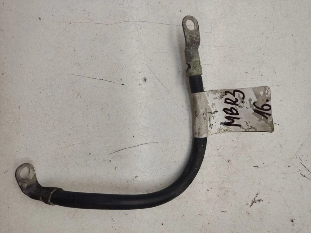 Negative earth cable (battery) – front