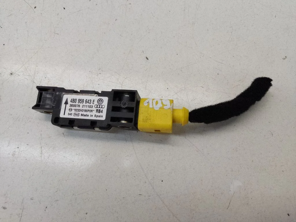 Airbag deployment crash/impact sensor 4B0959643