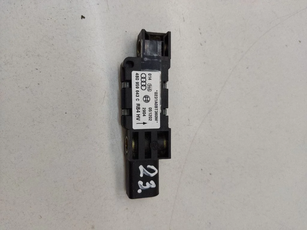 Airbag deployment crash/impact sensor 4B0959643C