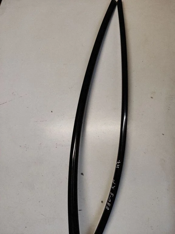 Roof trim bar molding cover
