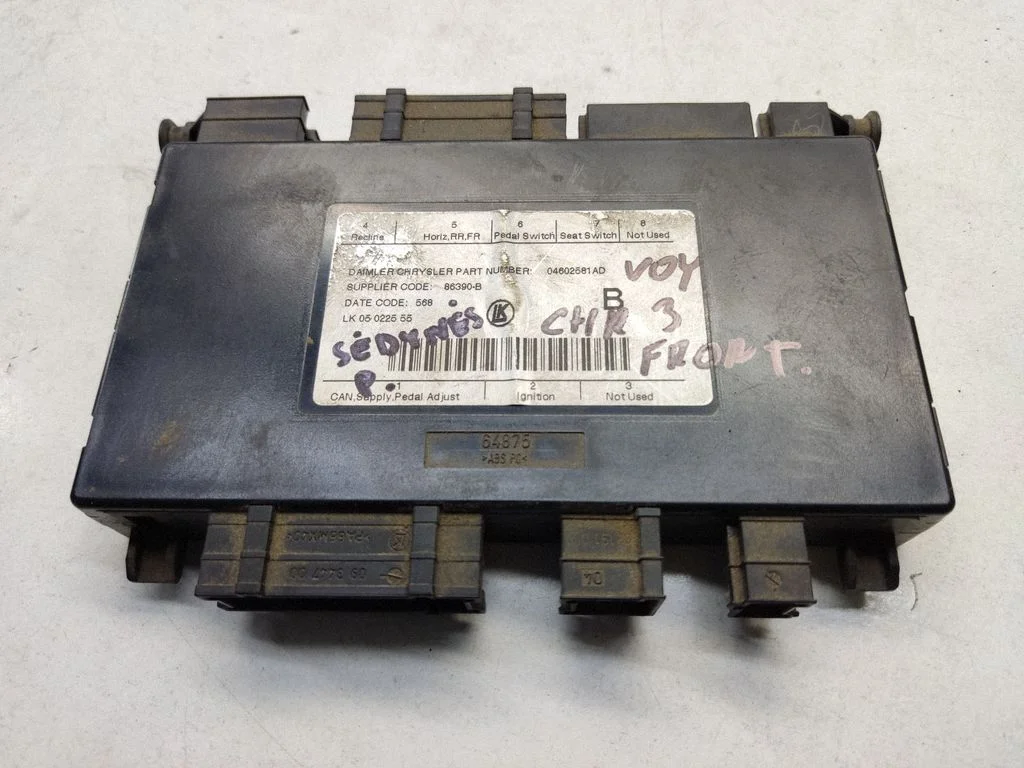 Istme juhtmoodul – Chrysler Grand Voyager V (2007-2015)