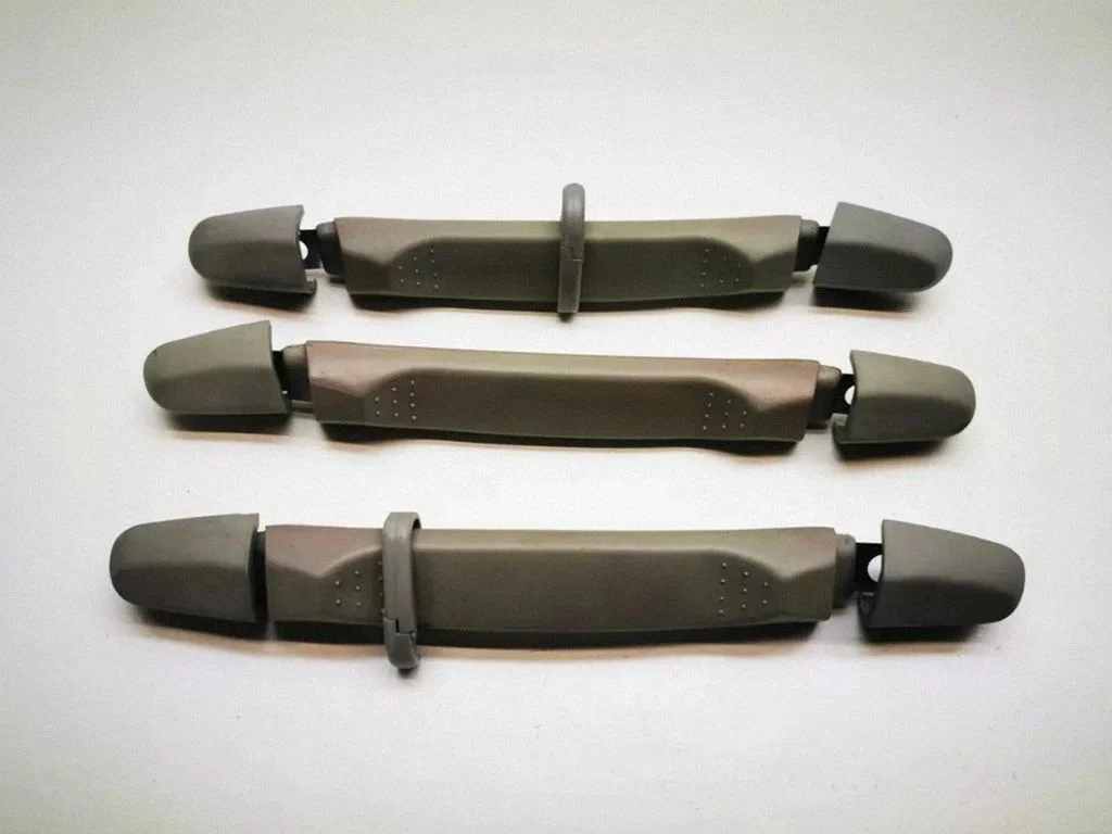 A set of handles for the ceiling