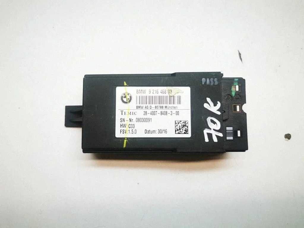 Seat heating relay – BMW 3 Series F30 F35 F31 (2012-2018)