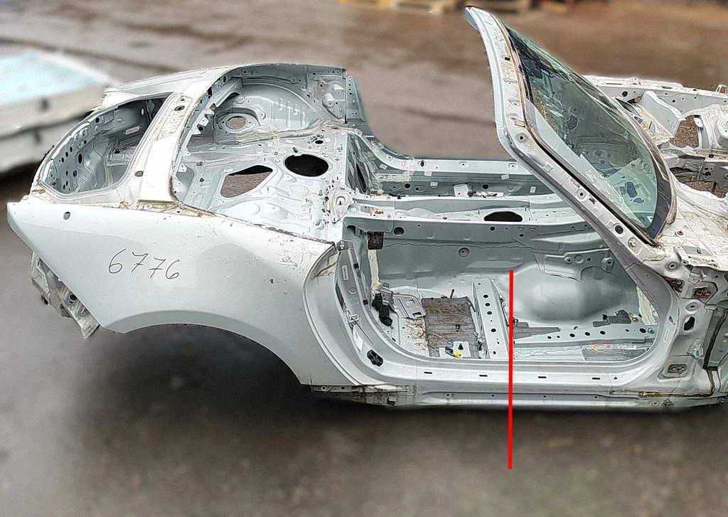 Rear quarter panel – right