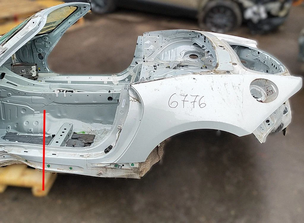 Rear quarter panel – left