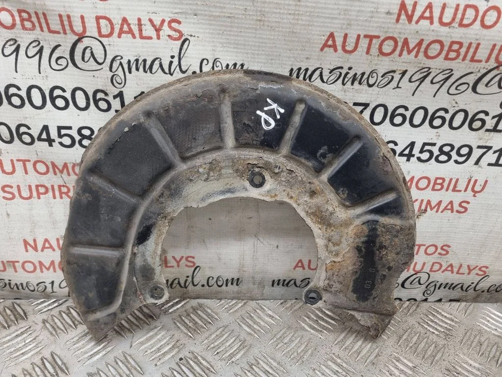 Front brake disc dust cover plate 1K0615311F