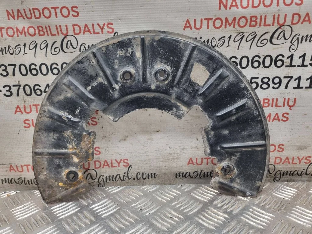 Front brake disc dust cover plate – Audi Q7 4L (2005-2015)