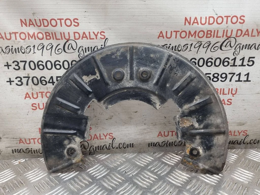 Front brake disc dust cover plate – Audi Q7 4L (2005-2015)