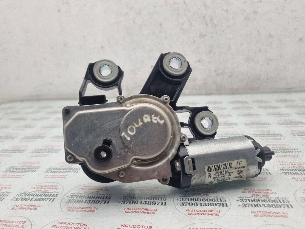 Rear window wiper motor – Volkswagen Touareg I (2002-2010)