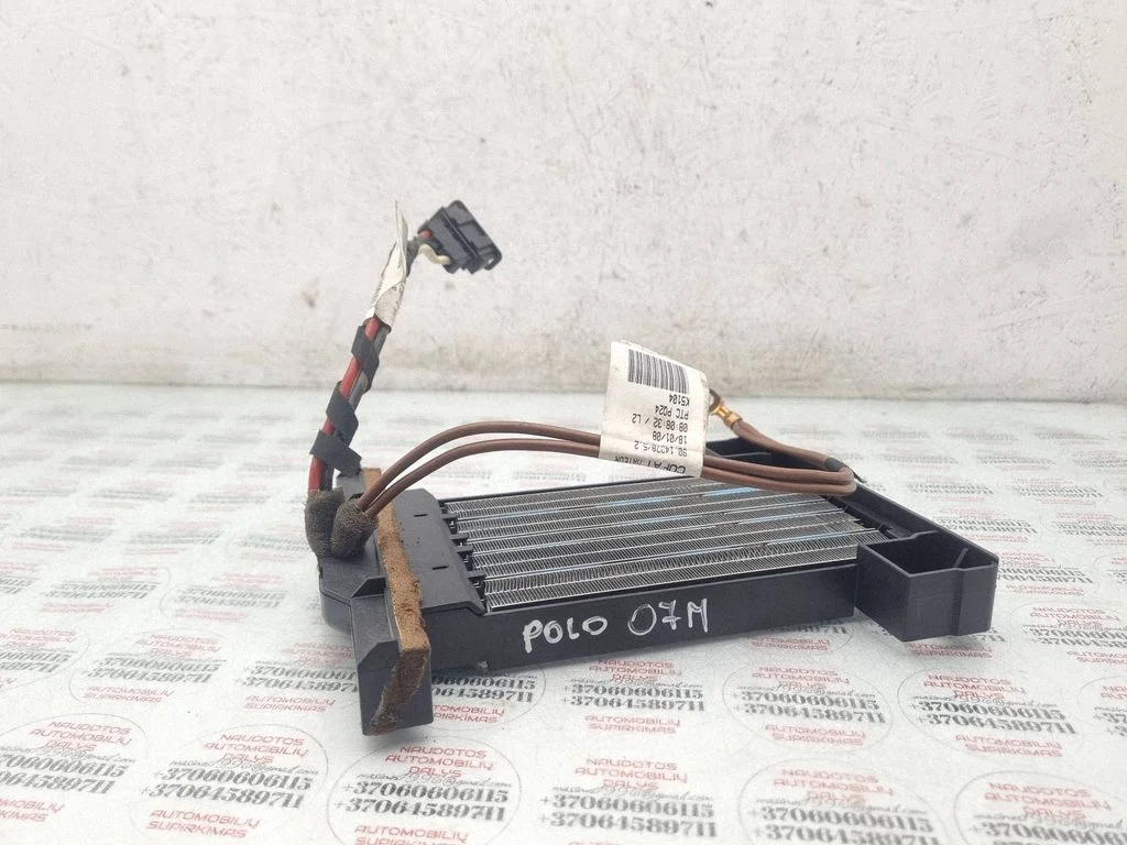 Electric cabin heater radiator – Volkswagen Polo IV 9N3 (2005-2009)