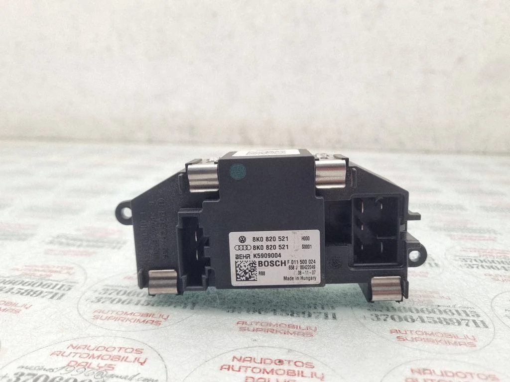 Salongipuhuri takisti 8K0820521