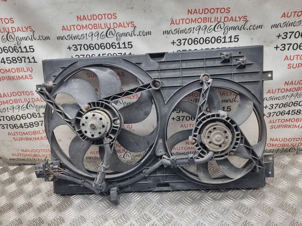 Elektriline radiaatori jahutusventilaator 1J0121207M