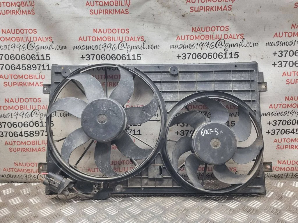 Elektriline radiaatori jahutusventilaator 1K0121207T