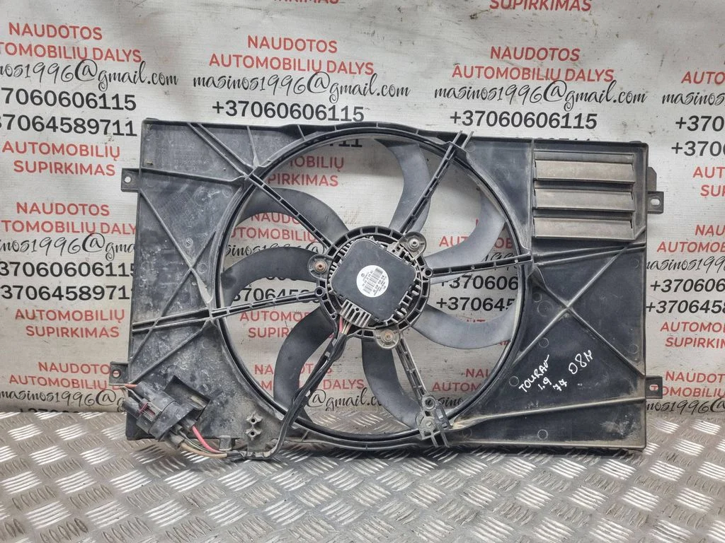 Elektriline radiaatori jahutusventilaator 1K0959455EF