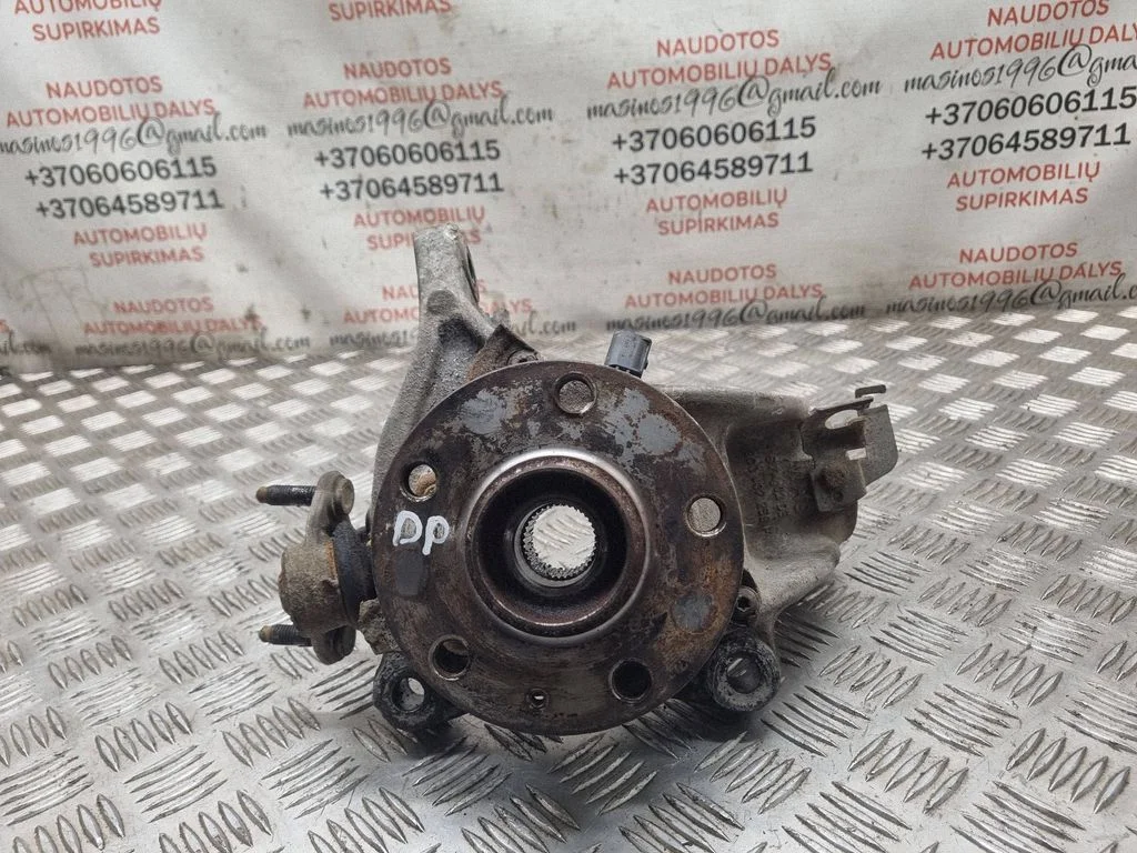 Front wheel hub spindle knuckle 3C0407258F