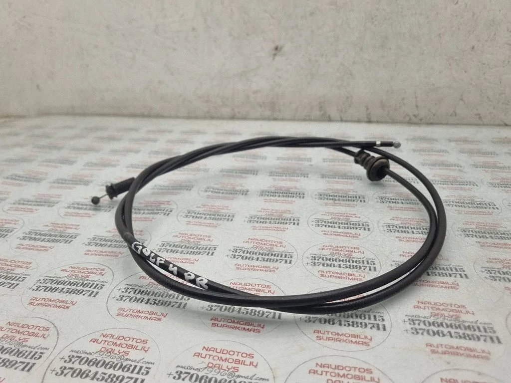 Engine bonnet/hood lock release cable – Volkswagen Golf IV (1998-2005)