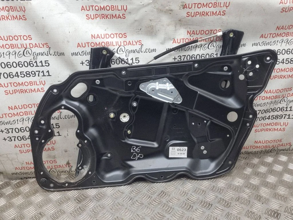Front window lifting mechanism without motor 3C1837756K
