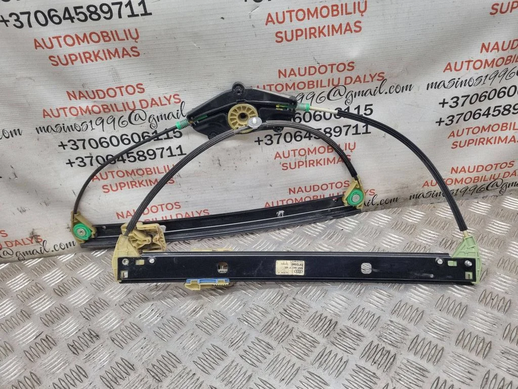 Esiukse aknatõstuk ilma mootorita 8K0837462