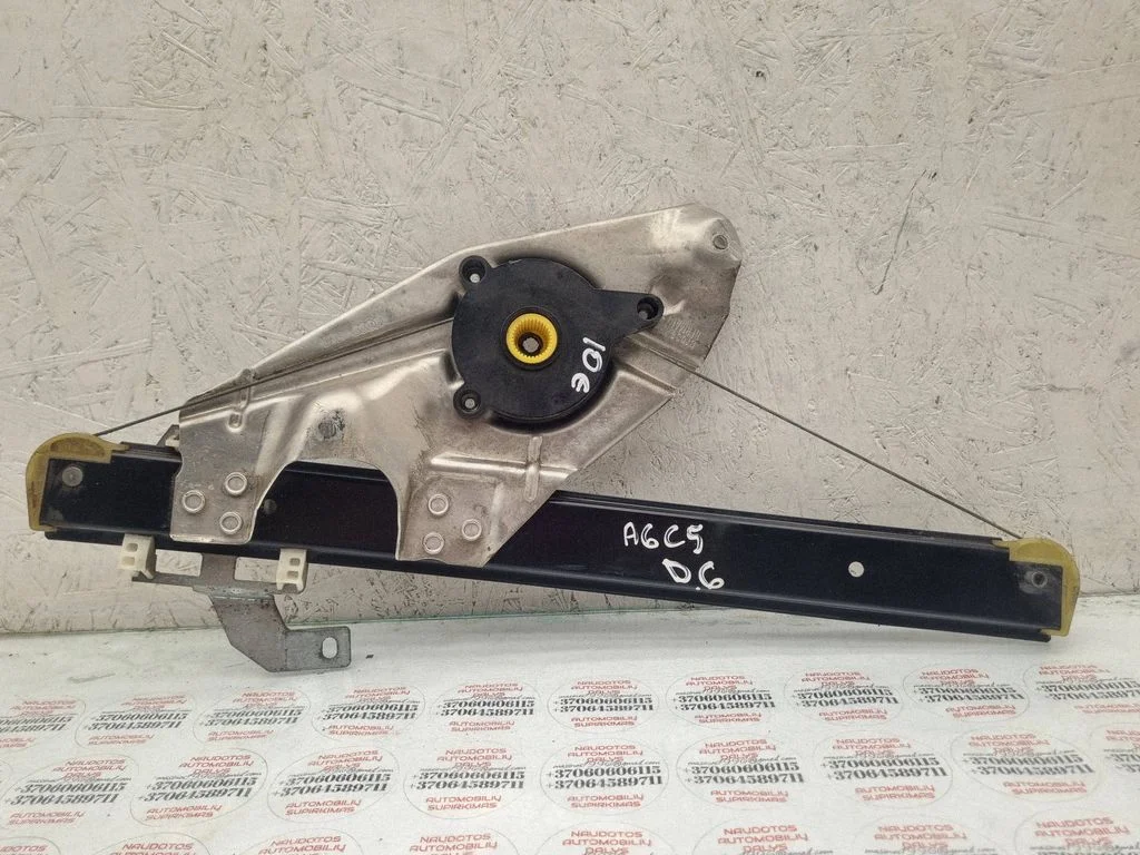 Aizmugurējā el. loga pacēlāja mehānisms bez motoriņa 4B0839398B