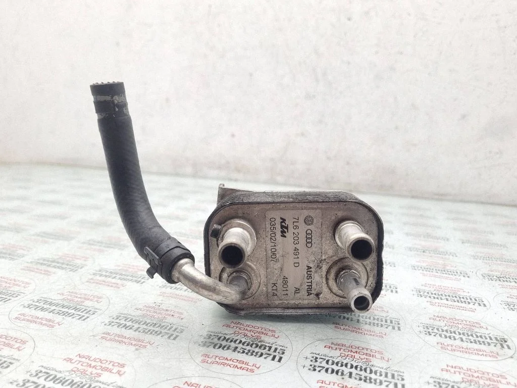 Oil filter mounting bracket – Volkswagen Touareg I (2002-2010)