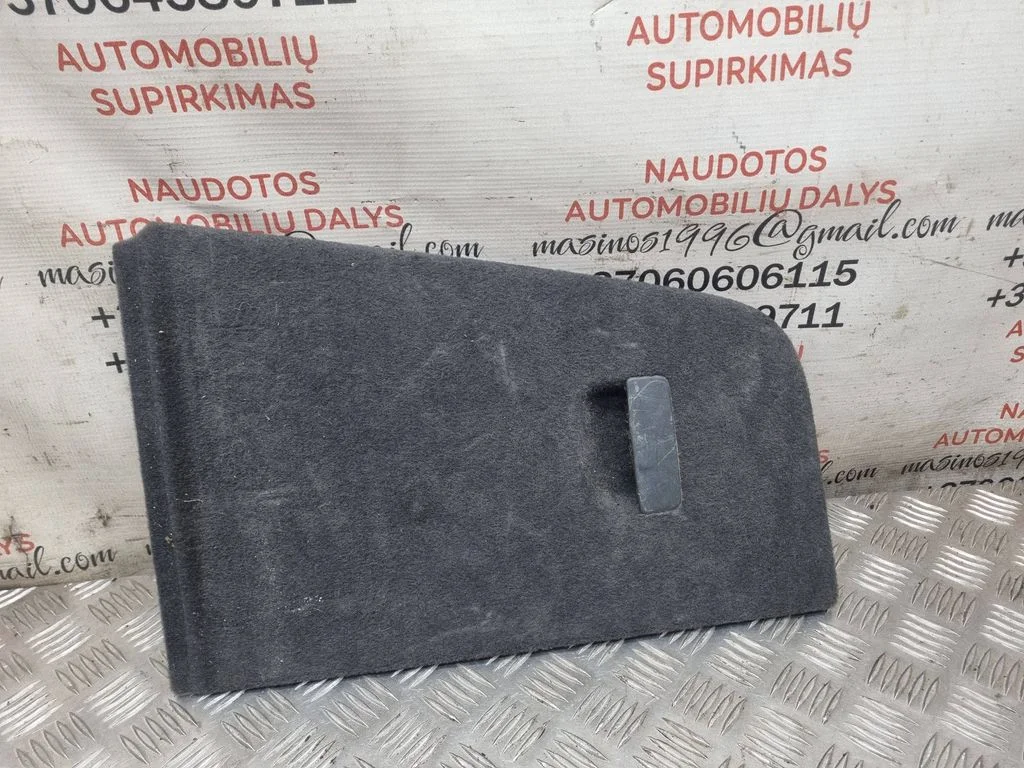 Trunk/boot trim cover 7L6867037