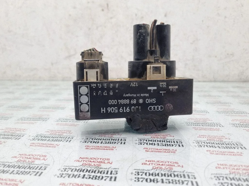 Jahutusventilaatori relee – Volkswagen Polo III 6N 6N2 6NF (1995-2001)