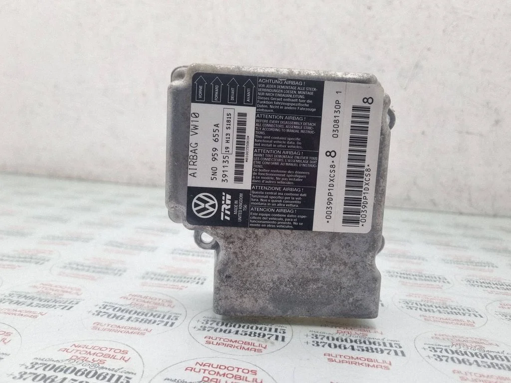 Drošības spilvenu vadības bloks – Volkswagen Passat CC (2008-2016)