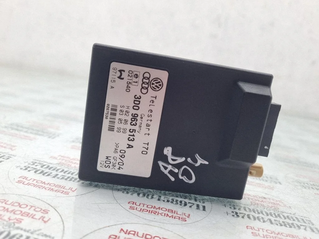 Autonoomse kütteseadme (Webasto) juhtplokk – Audi A8 S8 D3 4E (2002-2009)