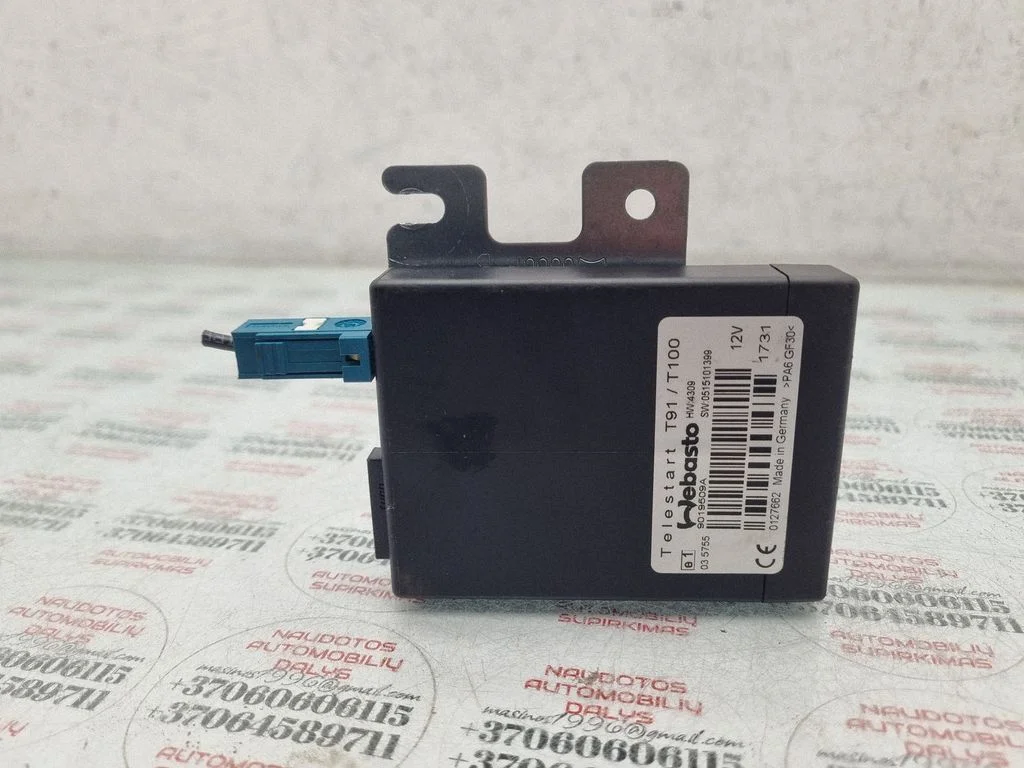 Autonoomse kütteseadme (Webasto) juhtplokk – Seat Exeo (3R) (2008-2013)