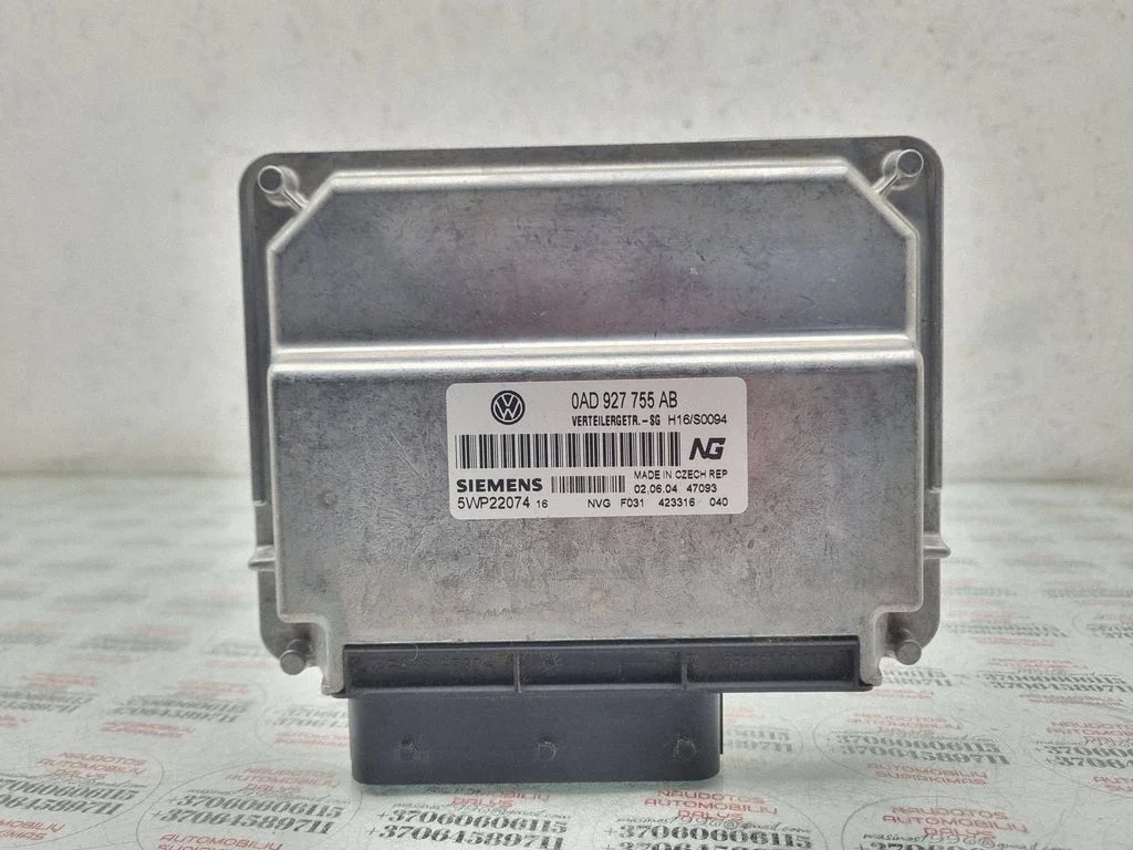 Gearbox control unit/module 0AD927755AB