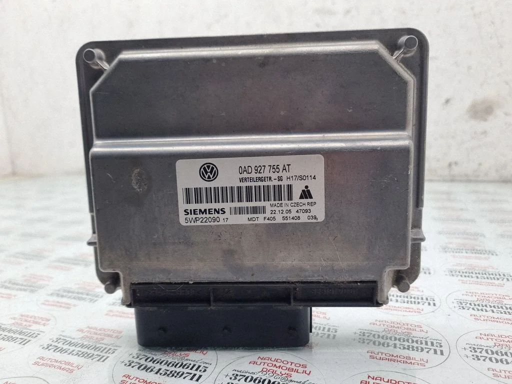 Gearbox control unit/module 0AD927755AT