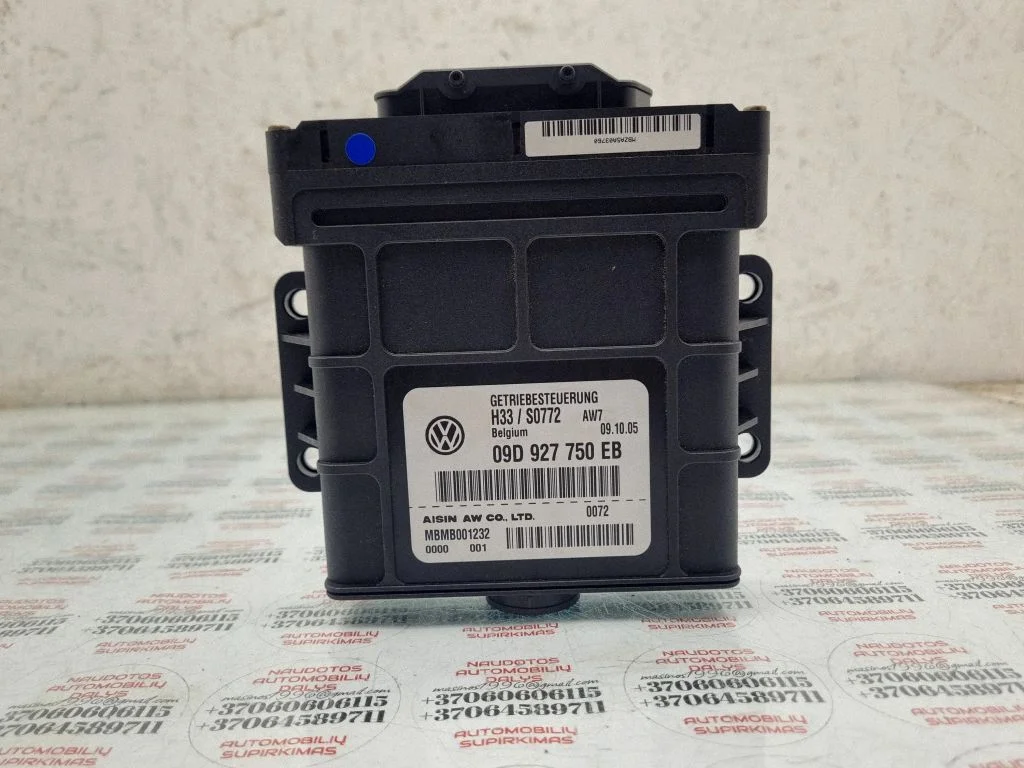 Gearbox control unit/module 09D927750EB