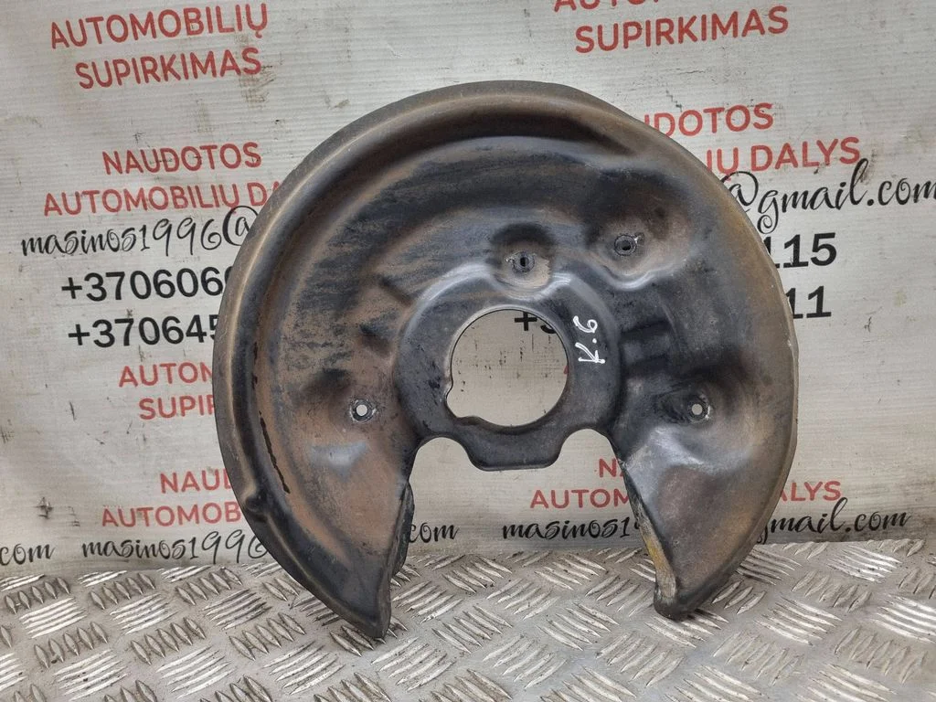 Rear brake disc plate dust cover 3C0615611H