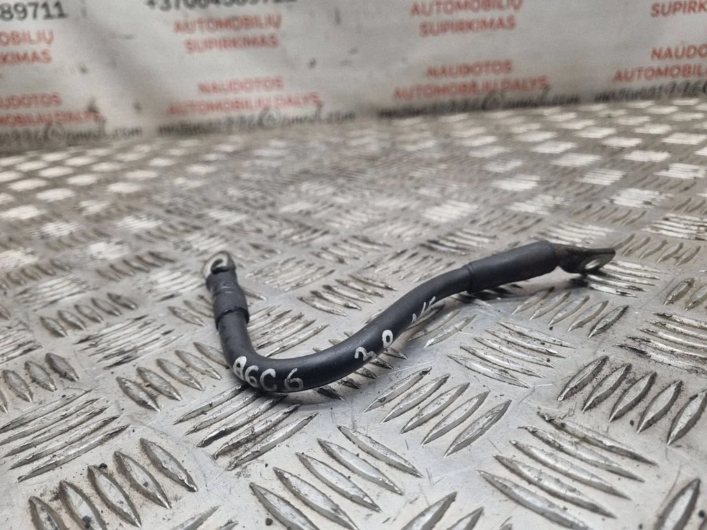 Negative earth cable (battery) – Audi A6 Allroad C6 (2006-2011)