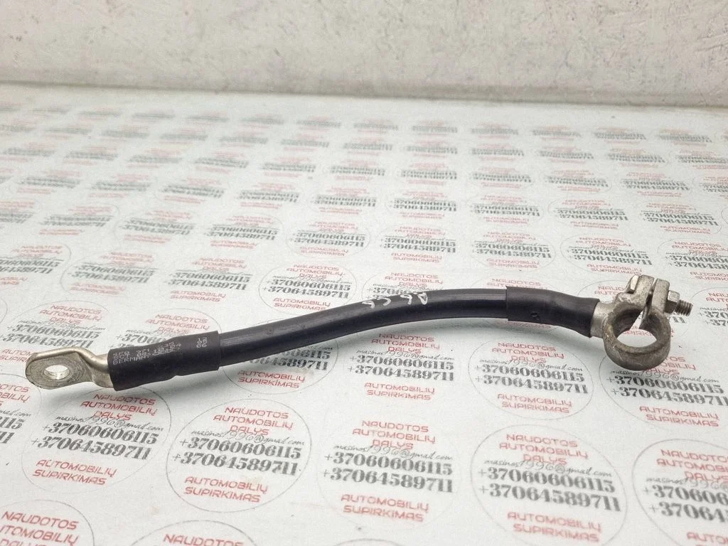 Negative earth cable (battery) – Audi A6 Allroad C6 (2006-2011)