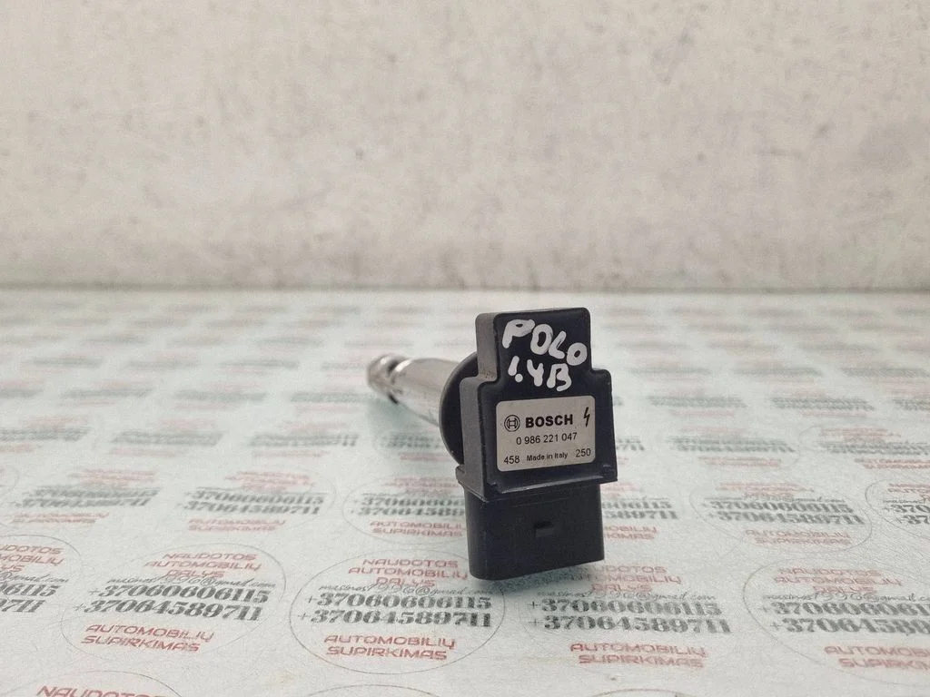 High voltage ignition coil 0986221047