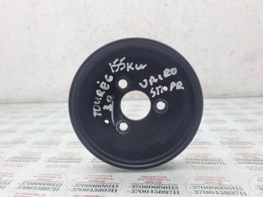 Power steering pump pulley – Volkswagen Touareg I (2002-2010)