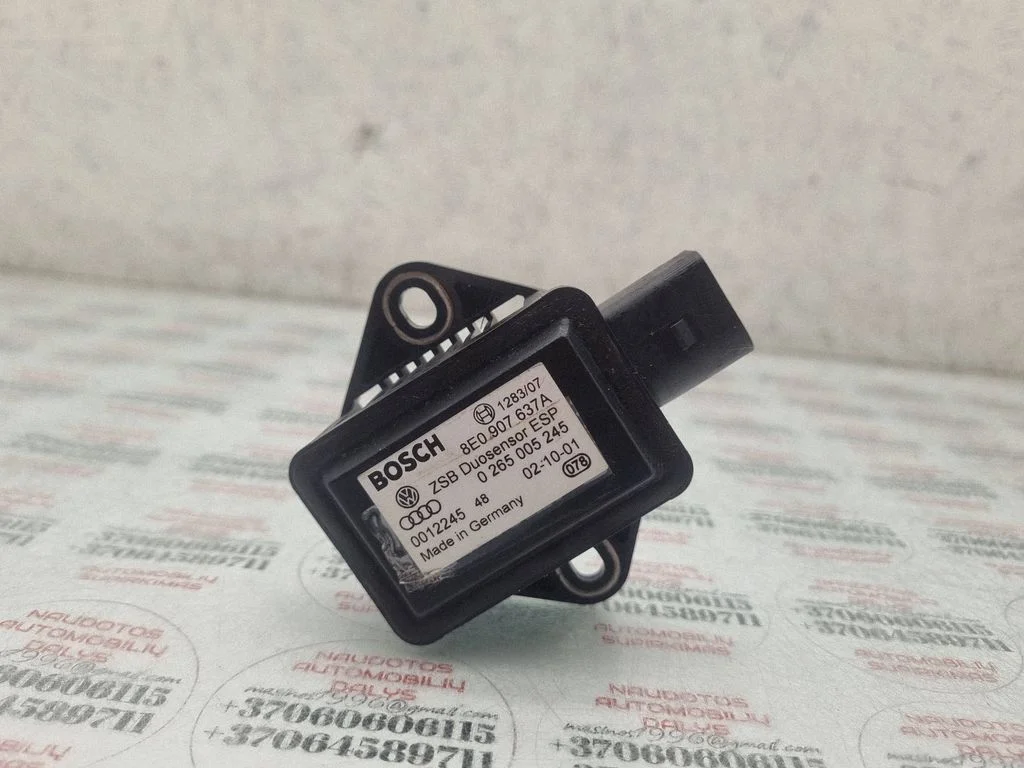 ESP acceleration yaw rate sensor 8E0907637A