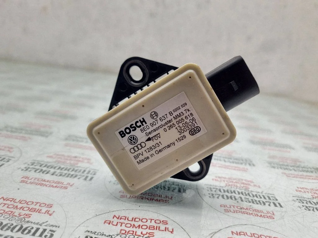 ESP acceleration yaw rate sensor 8E0907637B