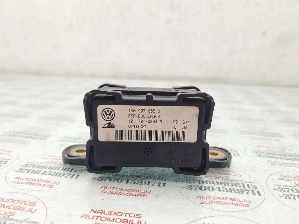ESP acceleration yaw rate sensor 1K0907655D