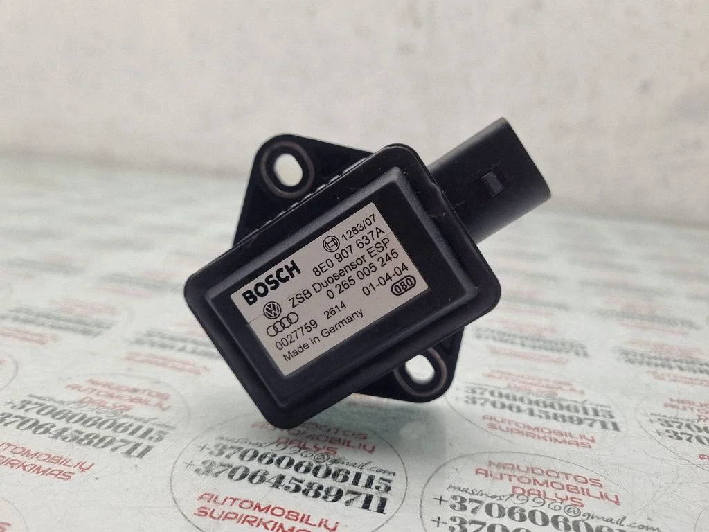 ESP acceleration yaw rate sensor 8E0907637A