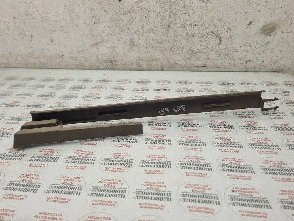 Front driver seat rail trim 7L0881479