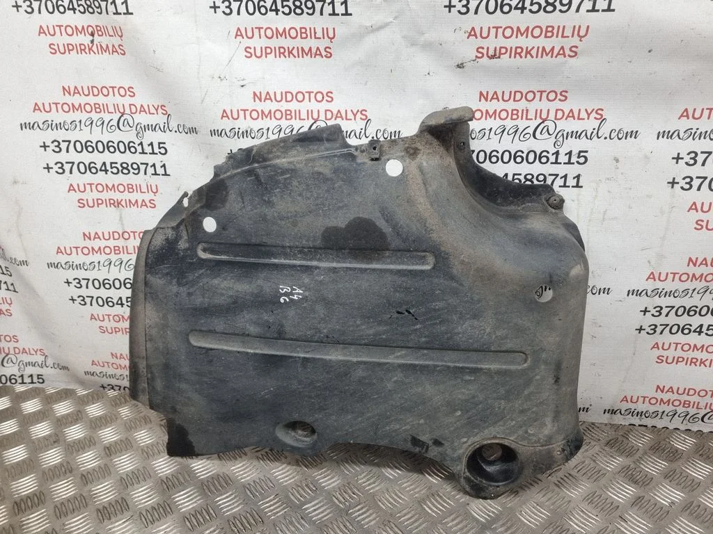 Rear underbody cover/under tray 8E0825219E