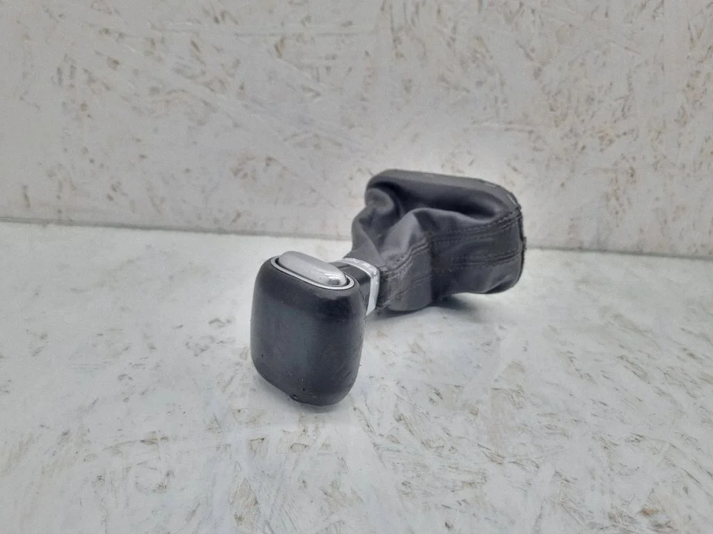 Gear lever shifter trim leather/knob