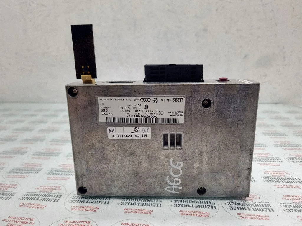 Bluetooth control unit module 4F1862335